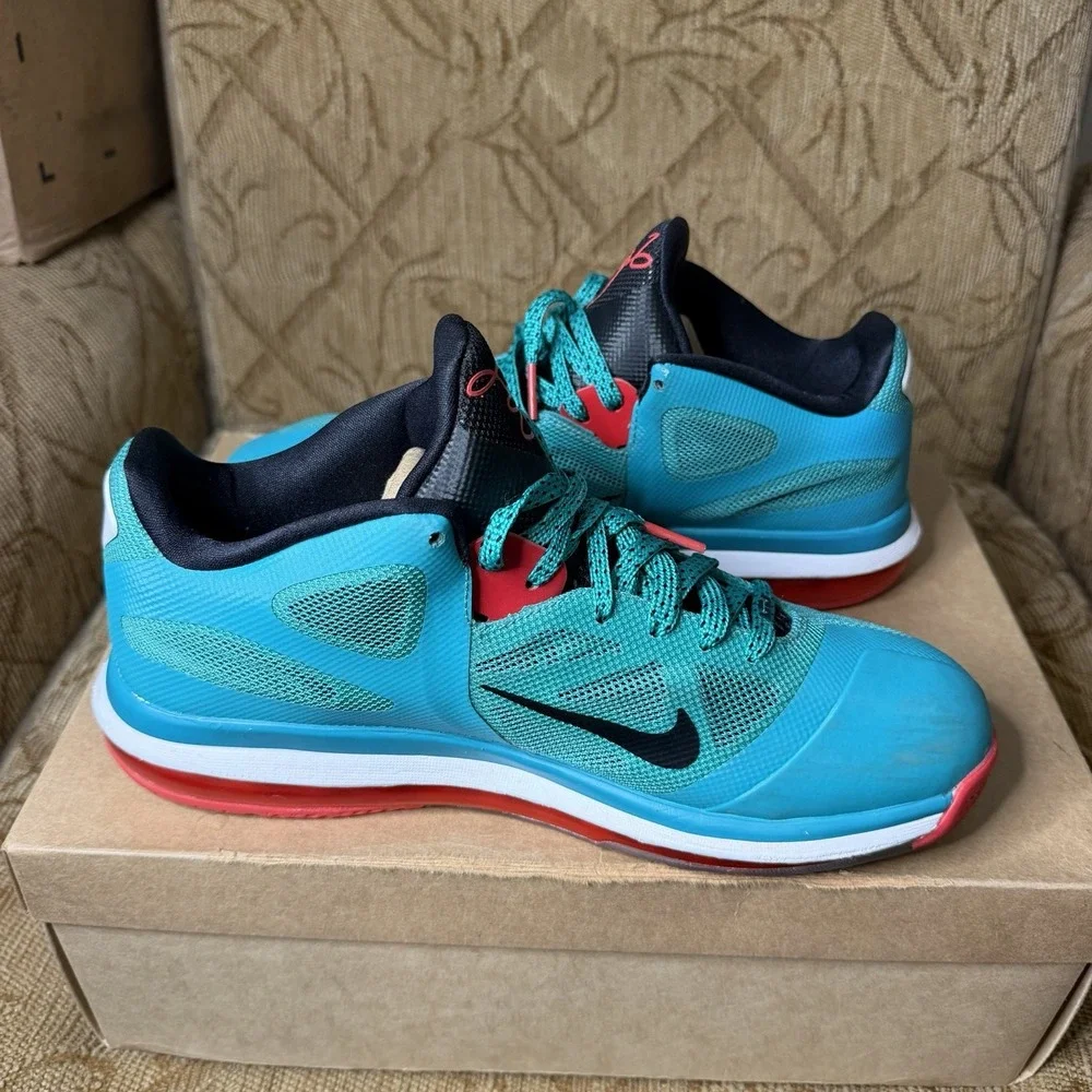 Nike LeBron 9 Low Reverse Liverpool DQ6400-300 Men's 9.5 Basketball Sneakers